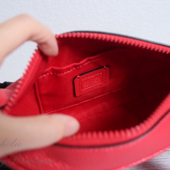 NWT Coach Vale Leather Belt Bag in Colorblock - Picture 8 of 8